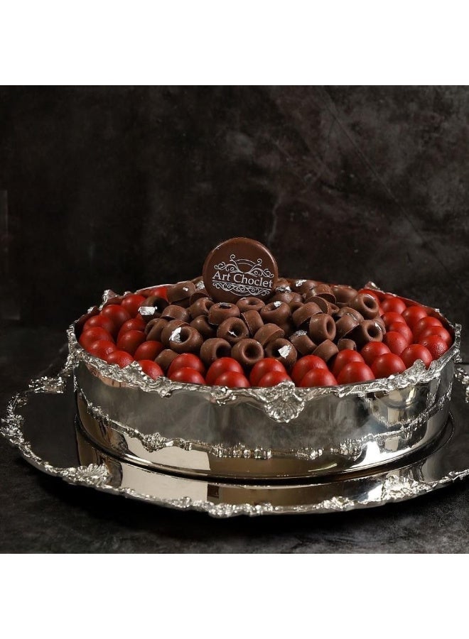 A luxurious chocolate tray made of fiberglass – elegant design with sophisticated presentation - Image 1